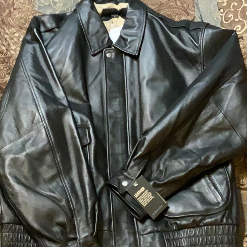 Men’s leather jacket